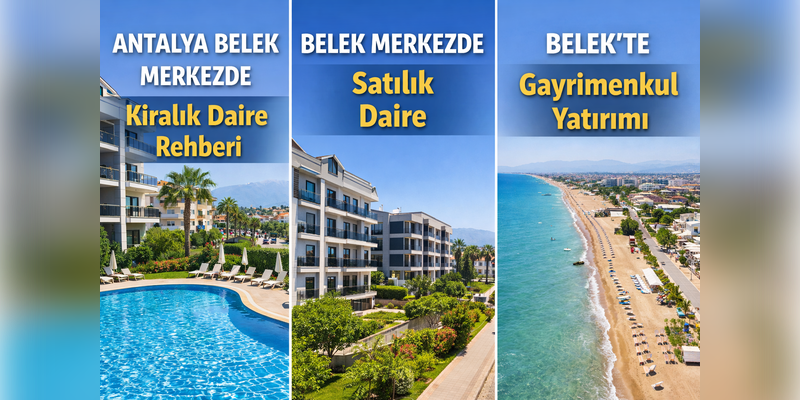 Belek’te Gayrimenkul Yatırımı Neden Avantajlı? | Barkat Gayrimenkul